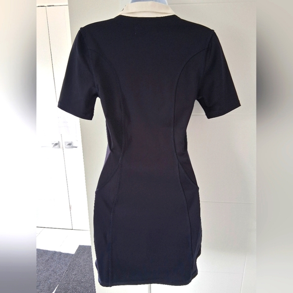 SVNDZ/ Polo Sport Dress/ Navy Blue/ Bodycon/ Size US M - Picture 7 of 14
